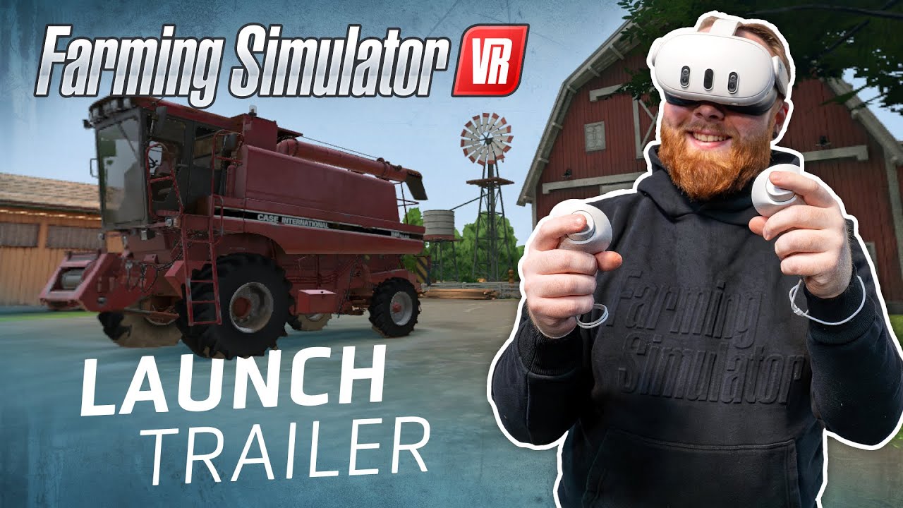 Farming Simulator VR vyiel na Meta Quest