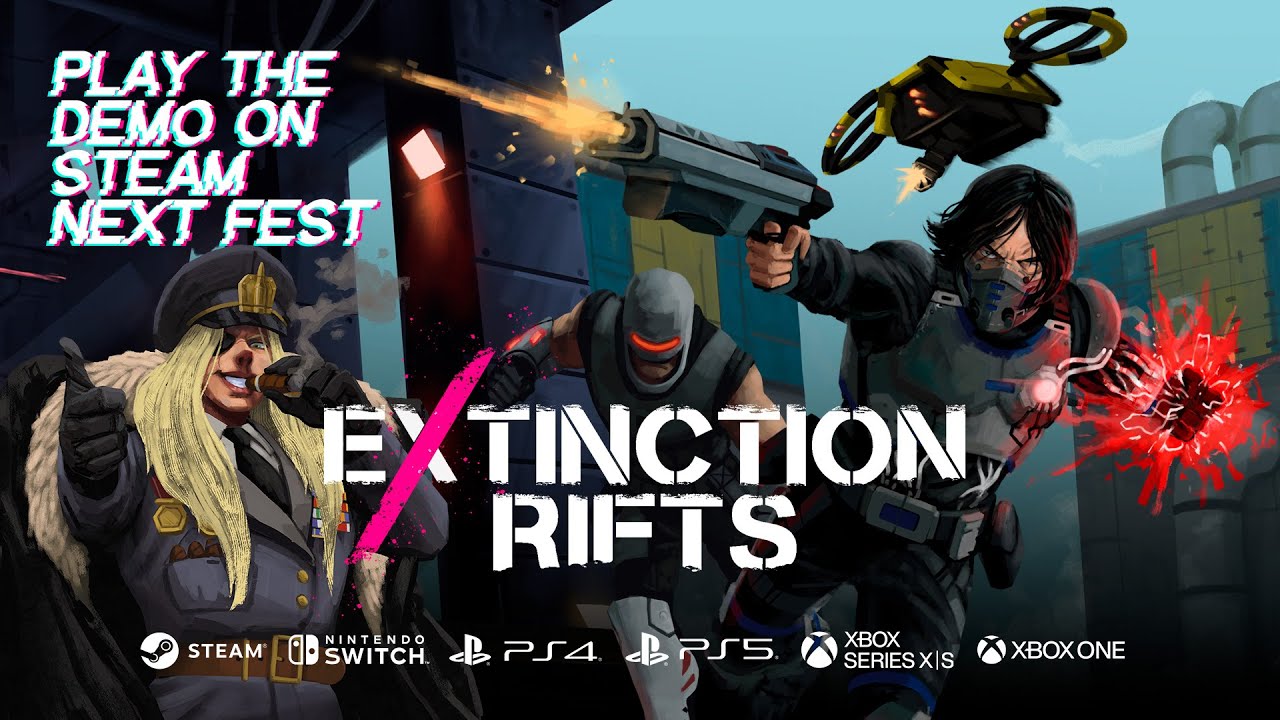Retro akcia Extinction Rifts ponka PC demo