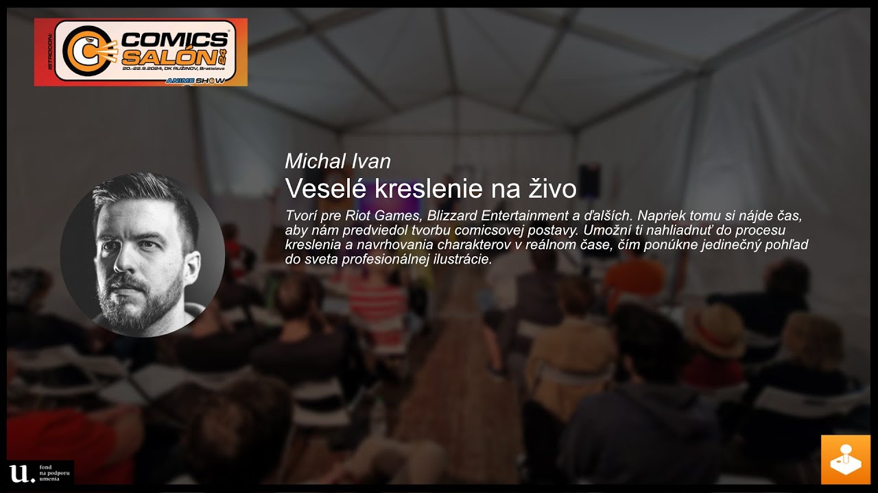 Michal Ivan - Vesel kreslenie naivo | Comics Salon 2024