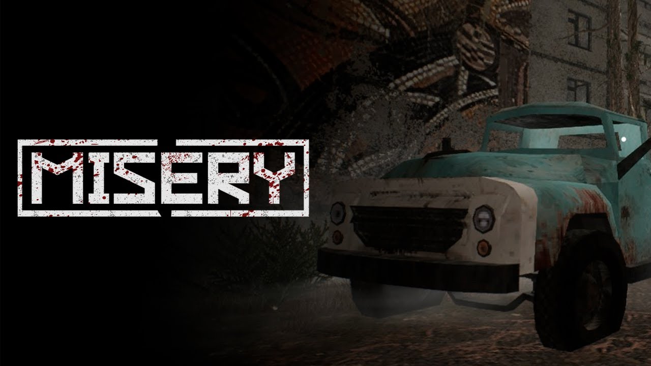 MISERY, hra v tle Stalkera s retro grafikou, ukazuje prevanie v zne