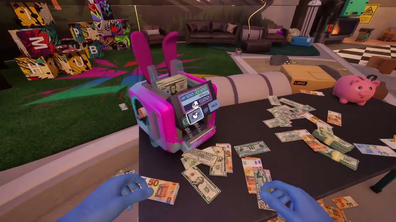 Cash Cleaner Simulator u perie peniaze na Steame