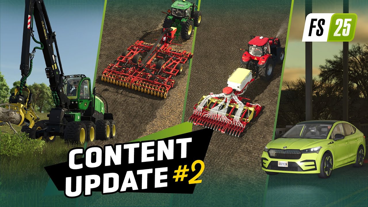 Farming Simulator 25 dostva al obsah zadarmo, je tam aj kodovka