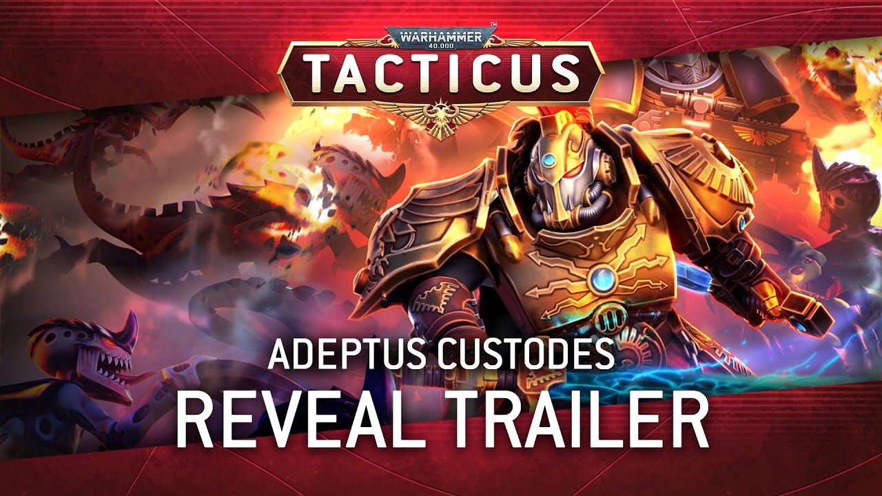Warhammer 40,000: Tacticus - Adeptus Custodes trailer