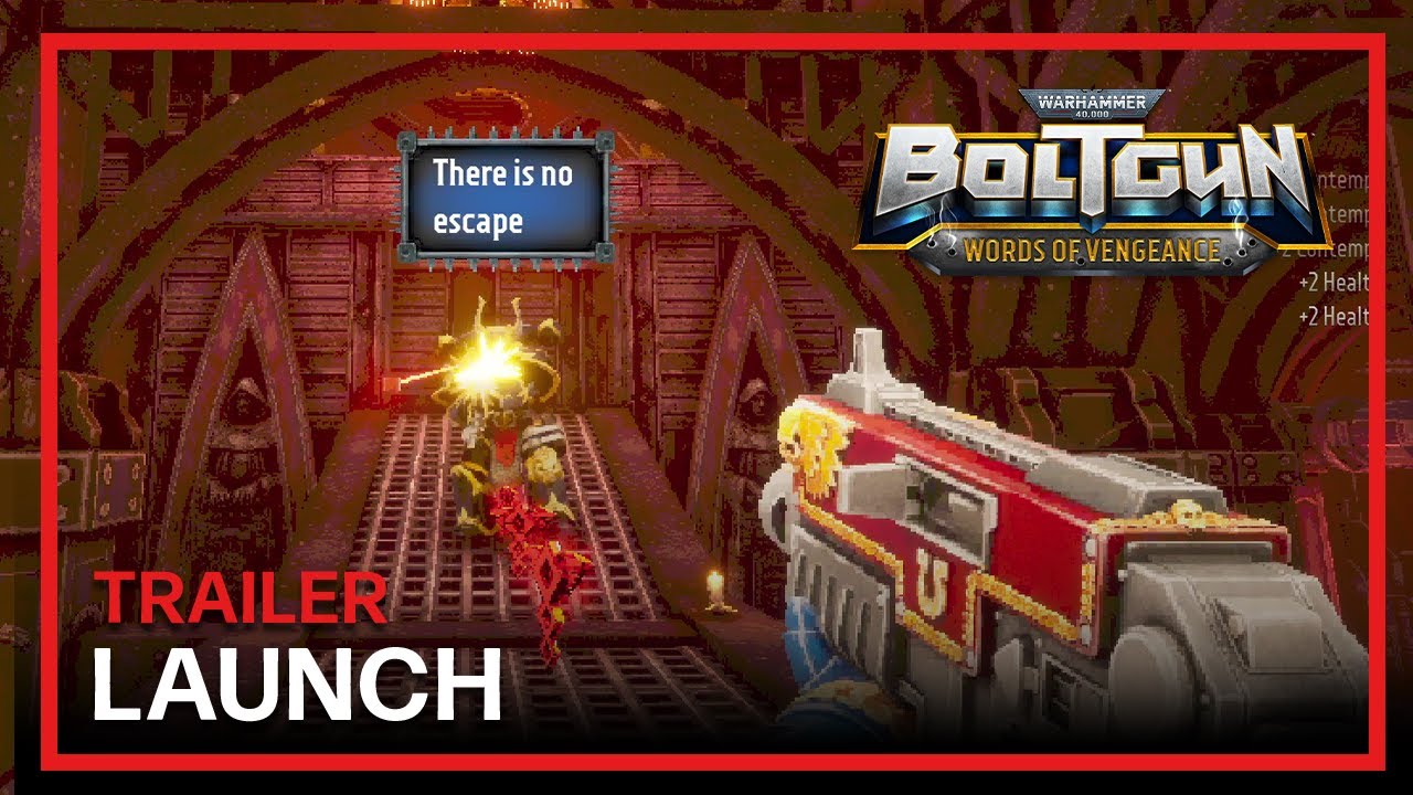 Warhammer 40,000: Boltgun - Words of Vengeance - launch trailer