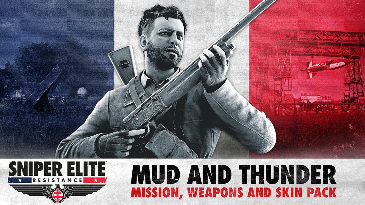 Sniper Elite: Resistance dostal Mud and Thunder Mission, Weapons and Skin Pack
