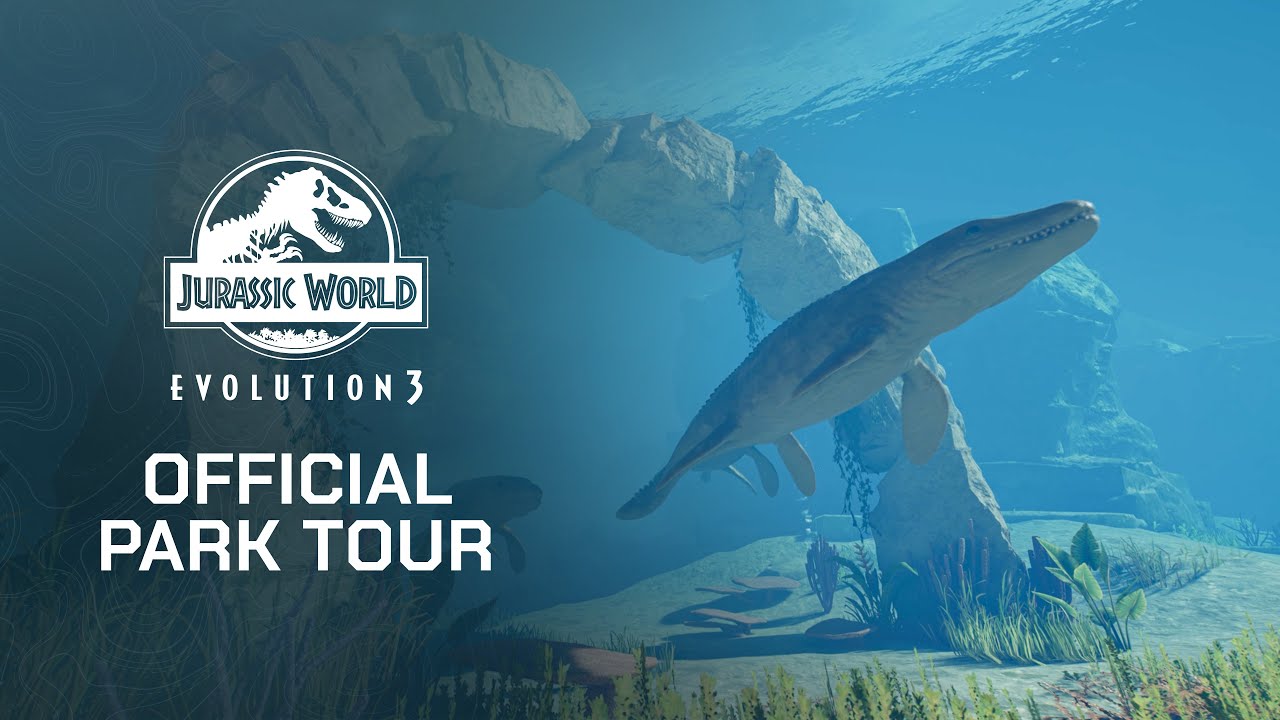 Jurassic World Evolution 3 ponka krtky vlet po parku dinosaurov
