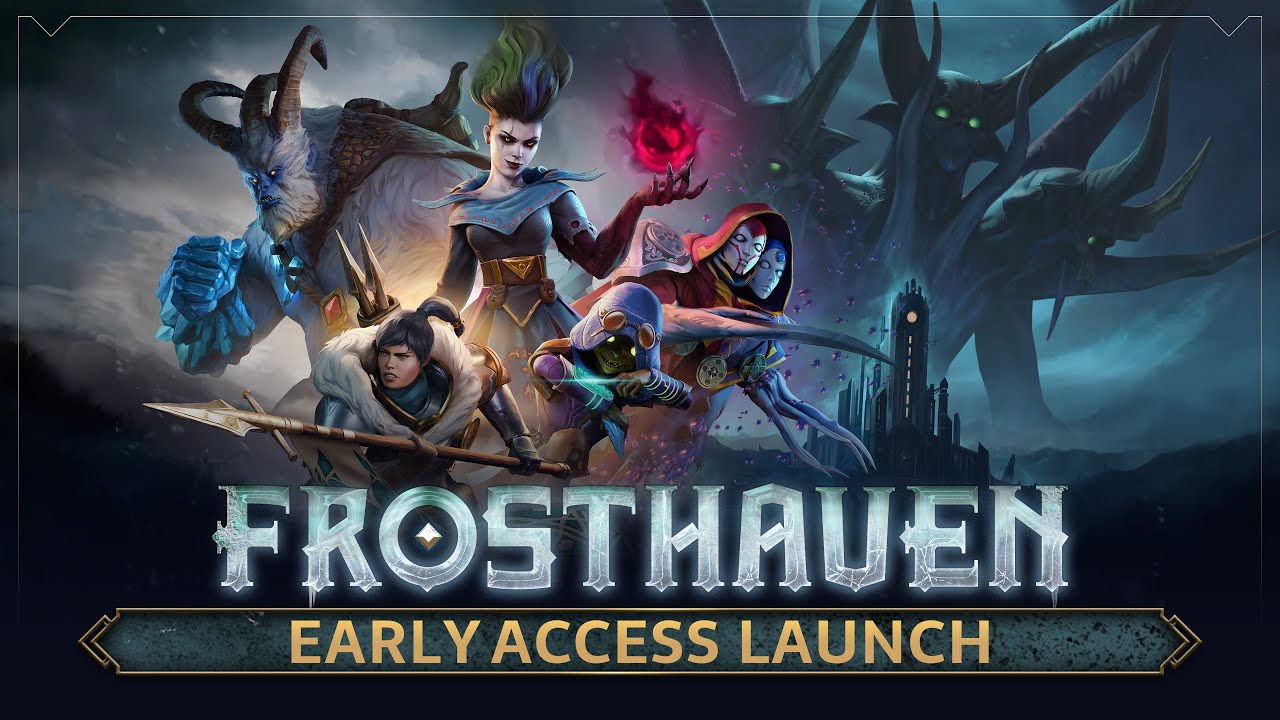 Frosthaven, digitlnu verziu stolovej hry, mete hra v Early Access