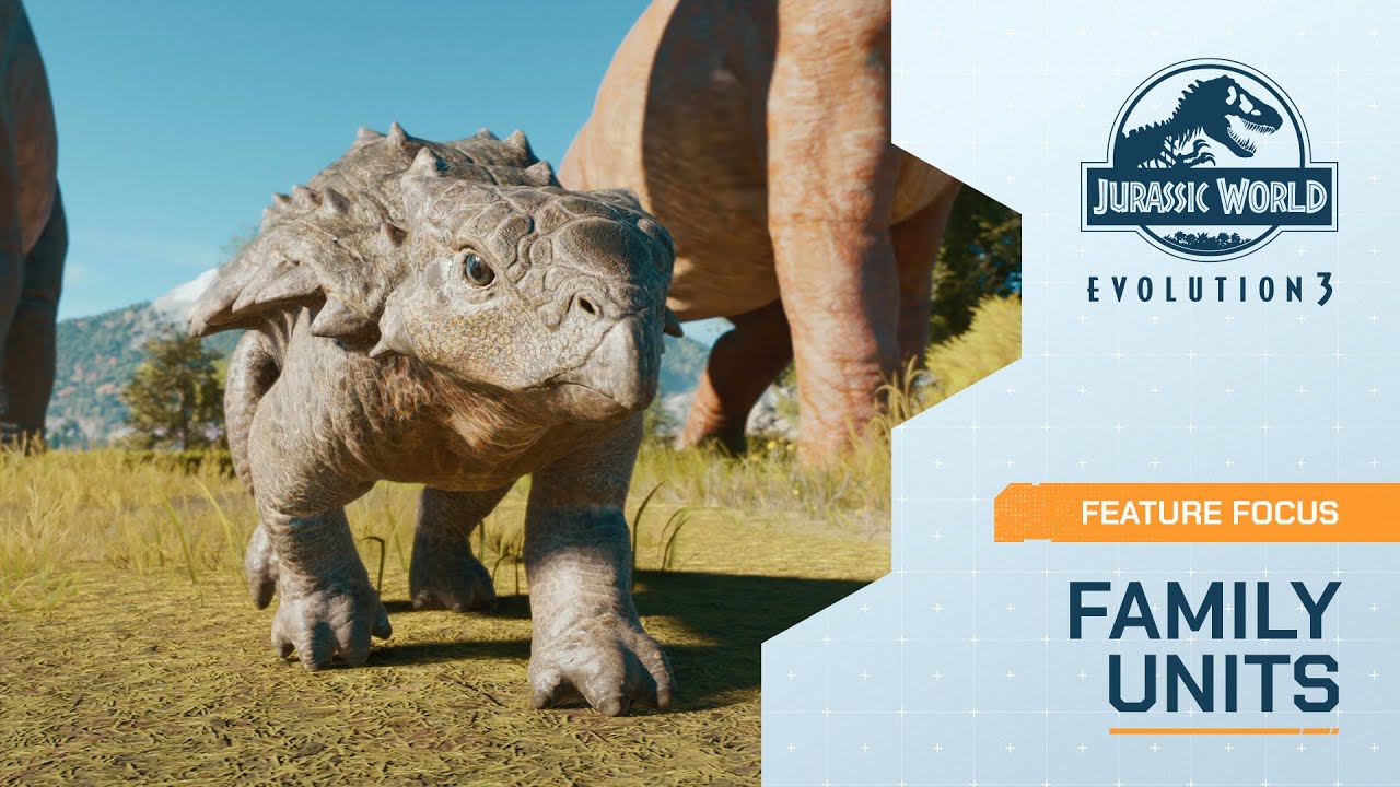 Jurassic World Evolution 3 bude kls draz na rodiny dinosaurov