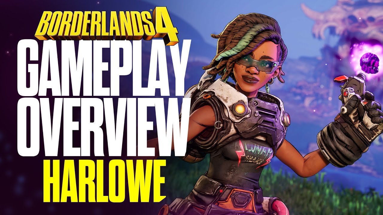 Borderlands 4 predvdza v akcii postavu Harlowe