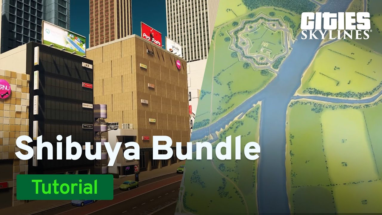 Cities: Skylines prina Shops of Shibuya a tvrt balek mp