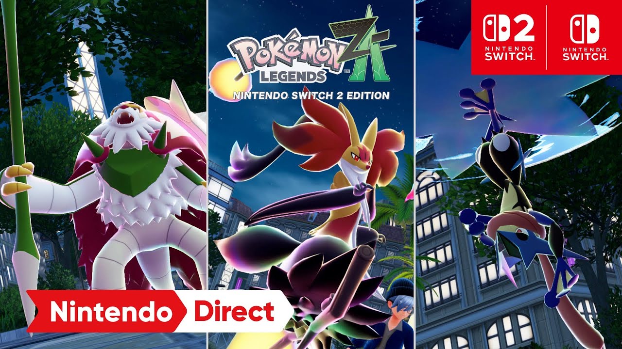 Pokmon Legends: Z-A trailer pribliuje mega evolcie