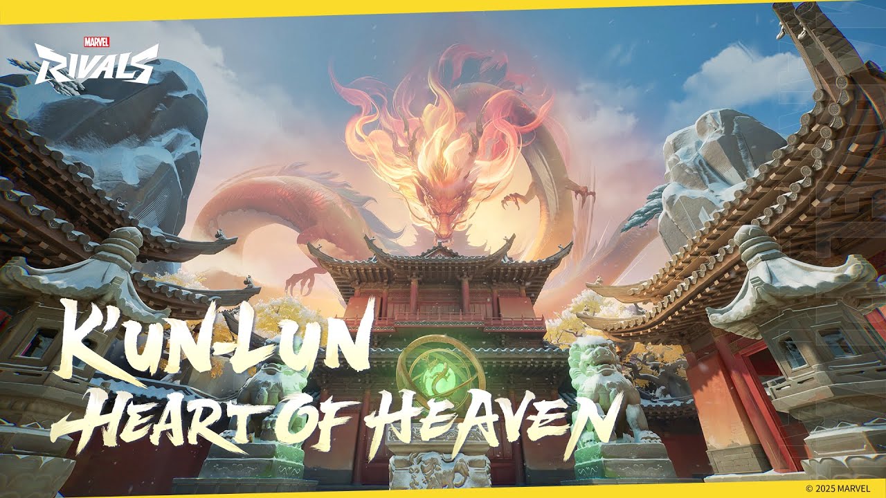 Marvel Rivals predvdza nov mapu K'un-Lun: Heart of Heaven