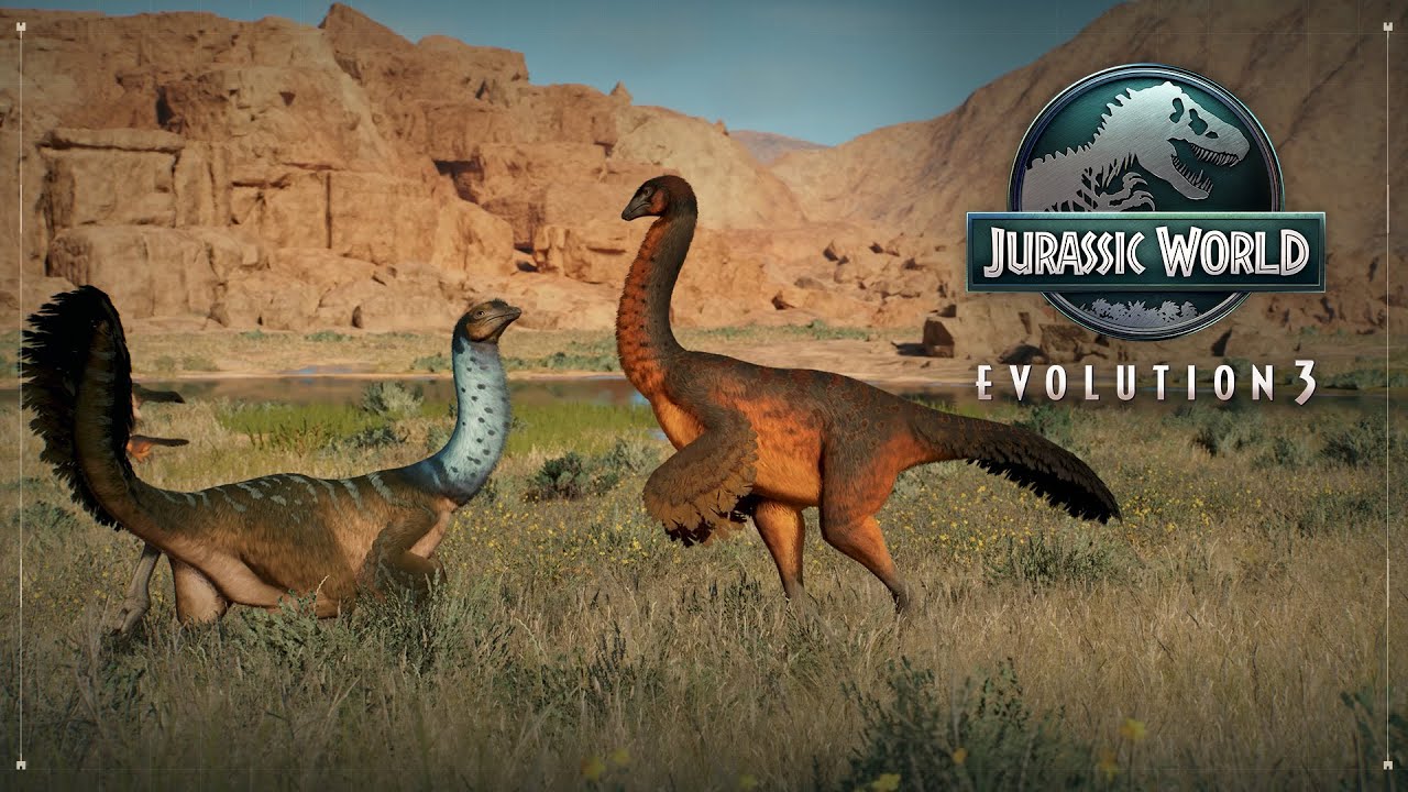 Jurassic World Evolution 3 ukazuje, ako beh Ornithomimus 