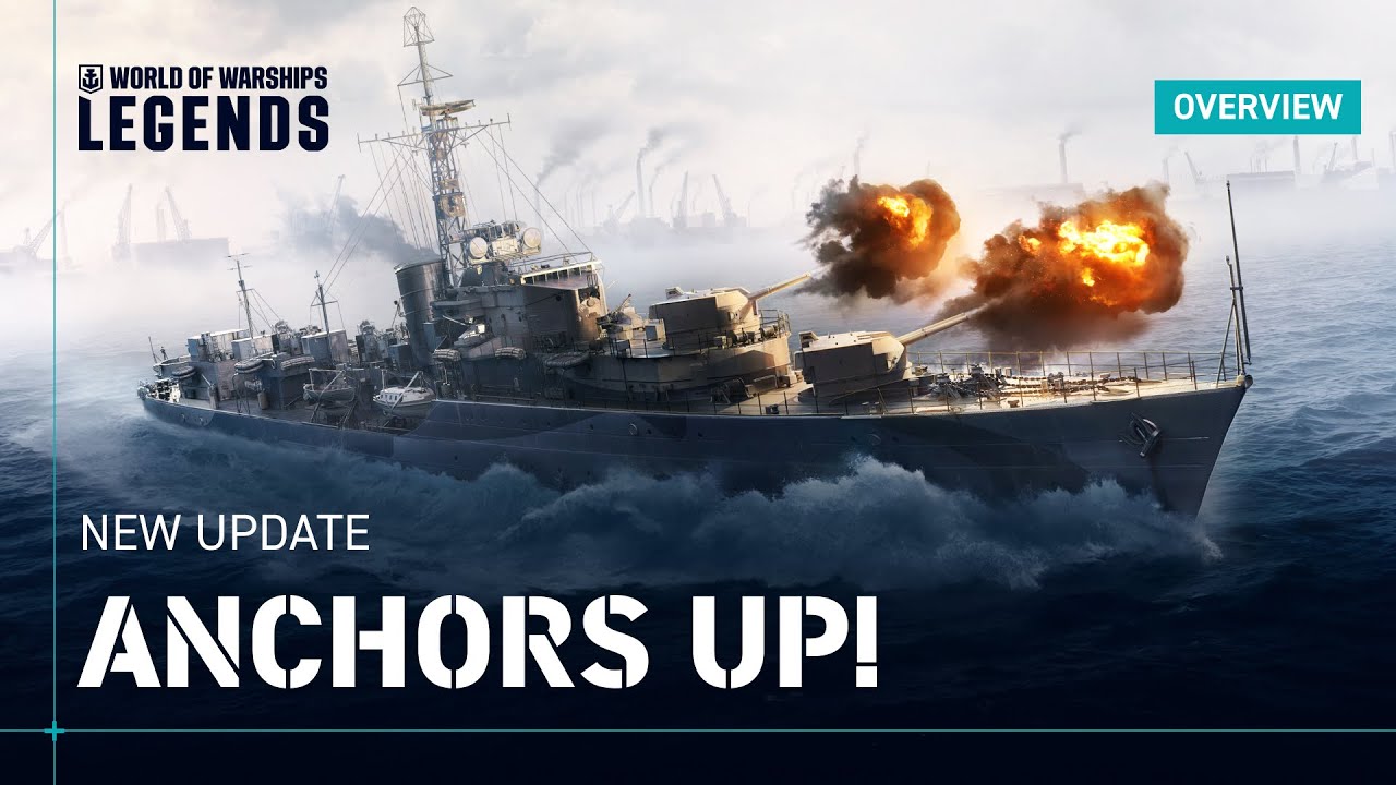 World of Warships: Legends dostali mas�vnu janu�rov� aktualiz�ciu