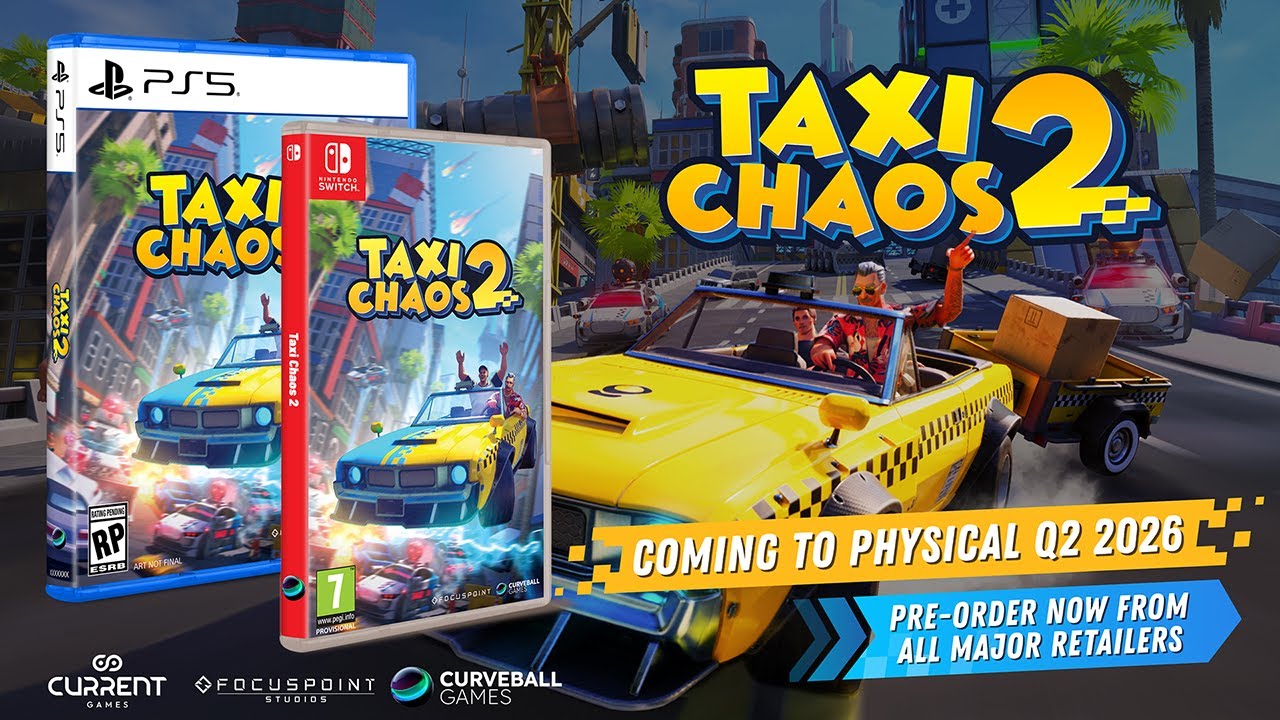 Taxi Chaos 2 dorazil na PS5, ale e�te chyst� krabicov� vydania