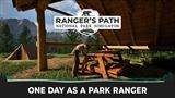 Slovensk� hra Ranger's Path: National Park Simulator ukazuje de� v ko�i str�cu parku