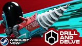 Drill and Delve vám dá do ruky vŕtačku a uväzní vás v podzemí