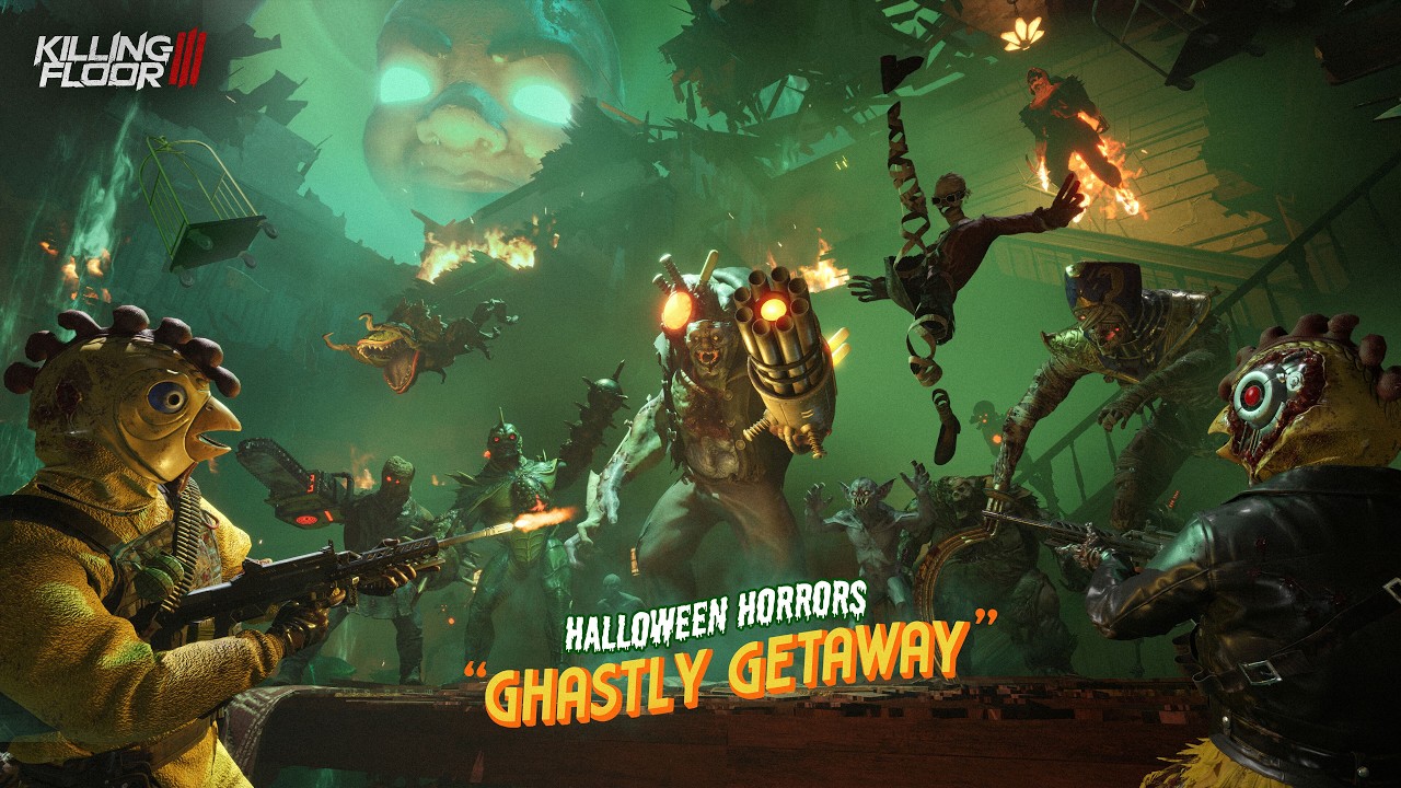 V Killing Floor 3 v�s �ak� udalos� Halloween Horrors: Ghastly Getaway
