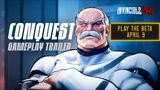 Invincible VS ukazuje, ako rozdáva údery Conquest 