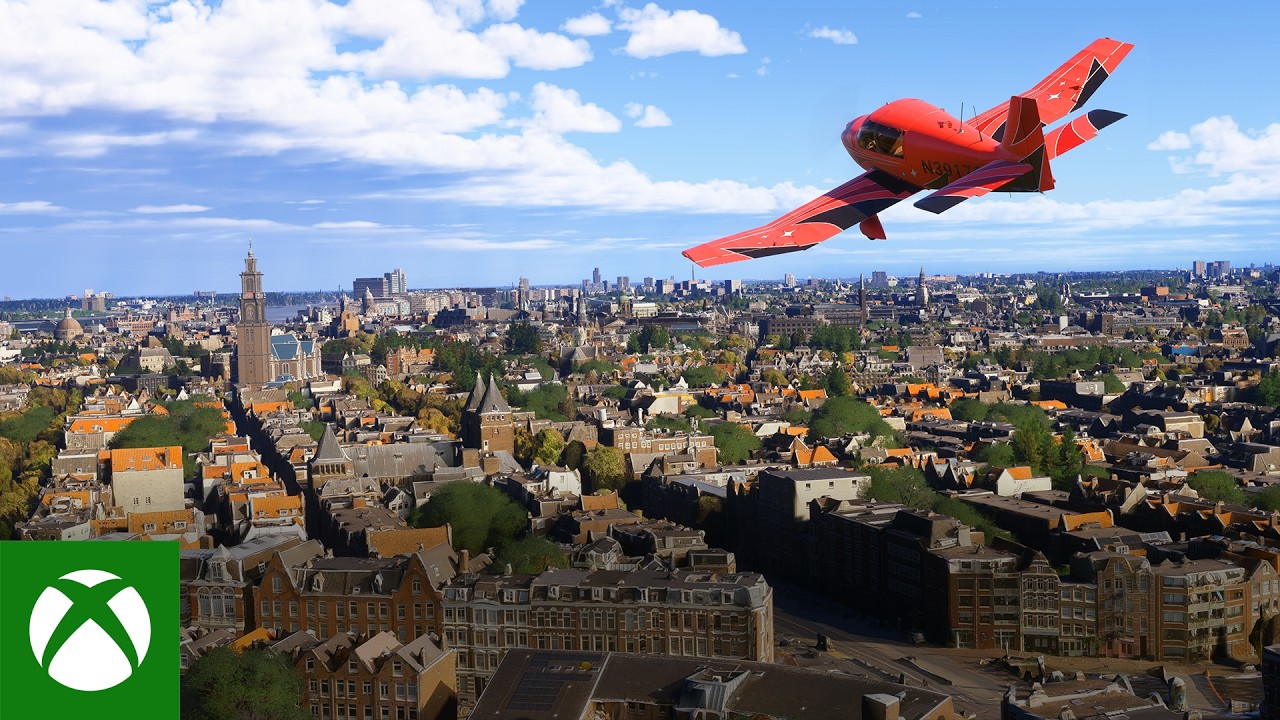 Microsoft Flight Simulator - City update 14 vylep�uje Holandsko a Belgicko