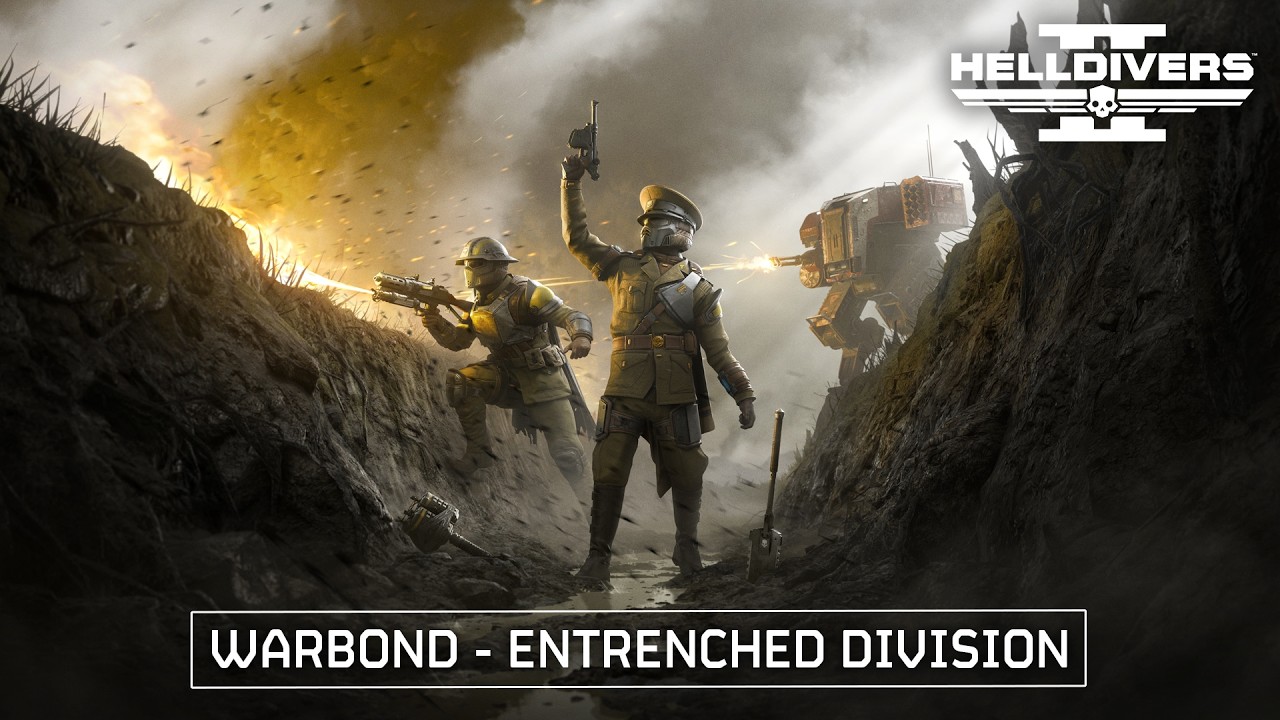 Helldivers 2 predstavuje Entrenched Division Warbond