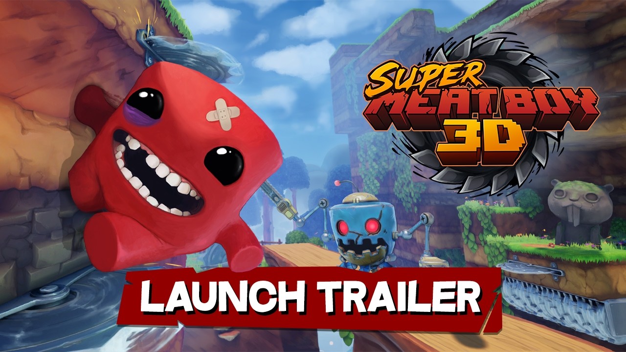 Super Meat Boy 3D vych�dza a dost�va launch trailer