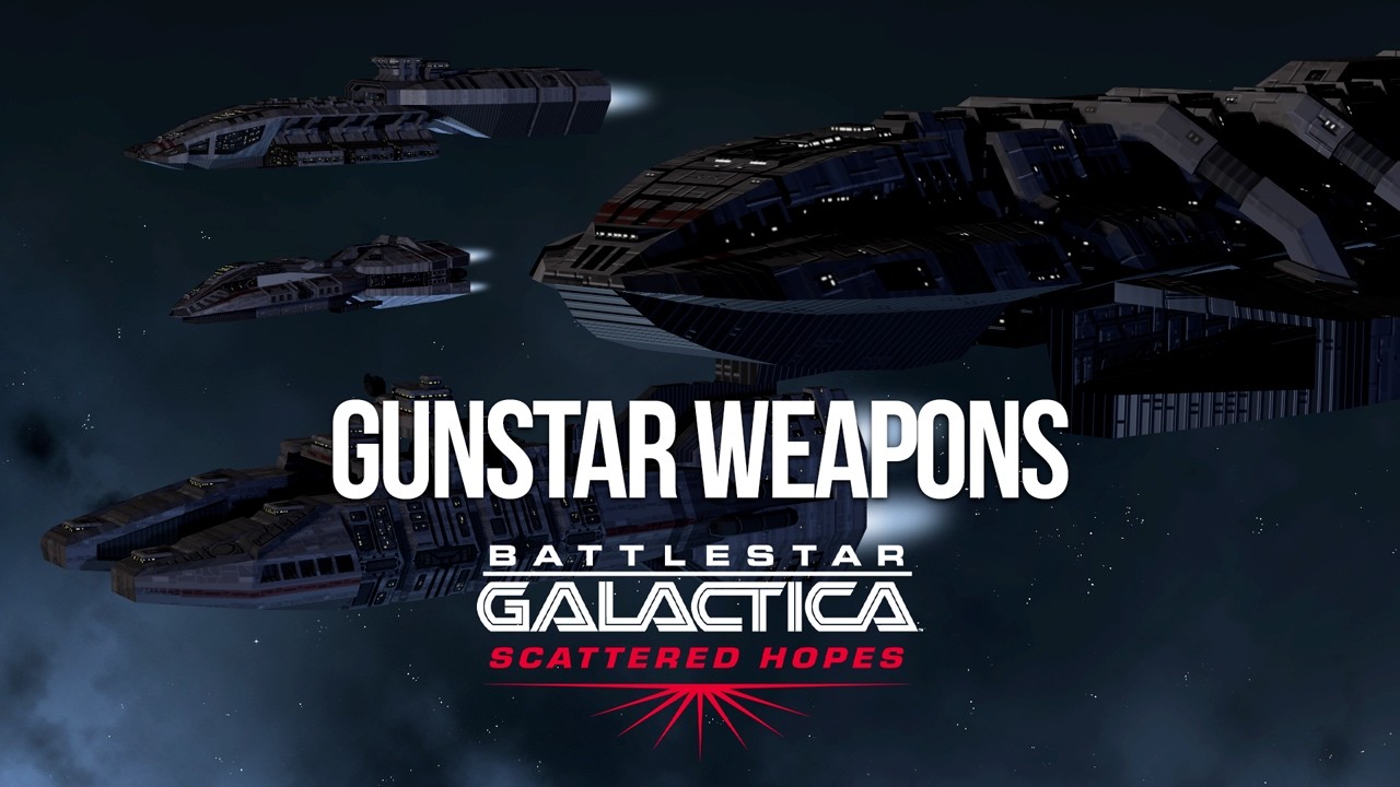 Battlestar Galactica: Scattered Hopes ukazuje zbrane