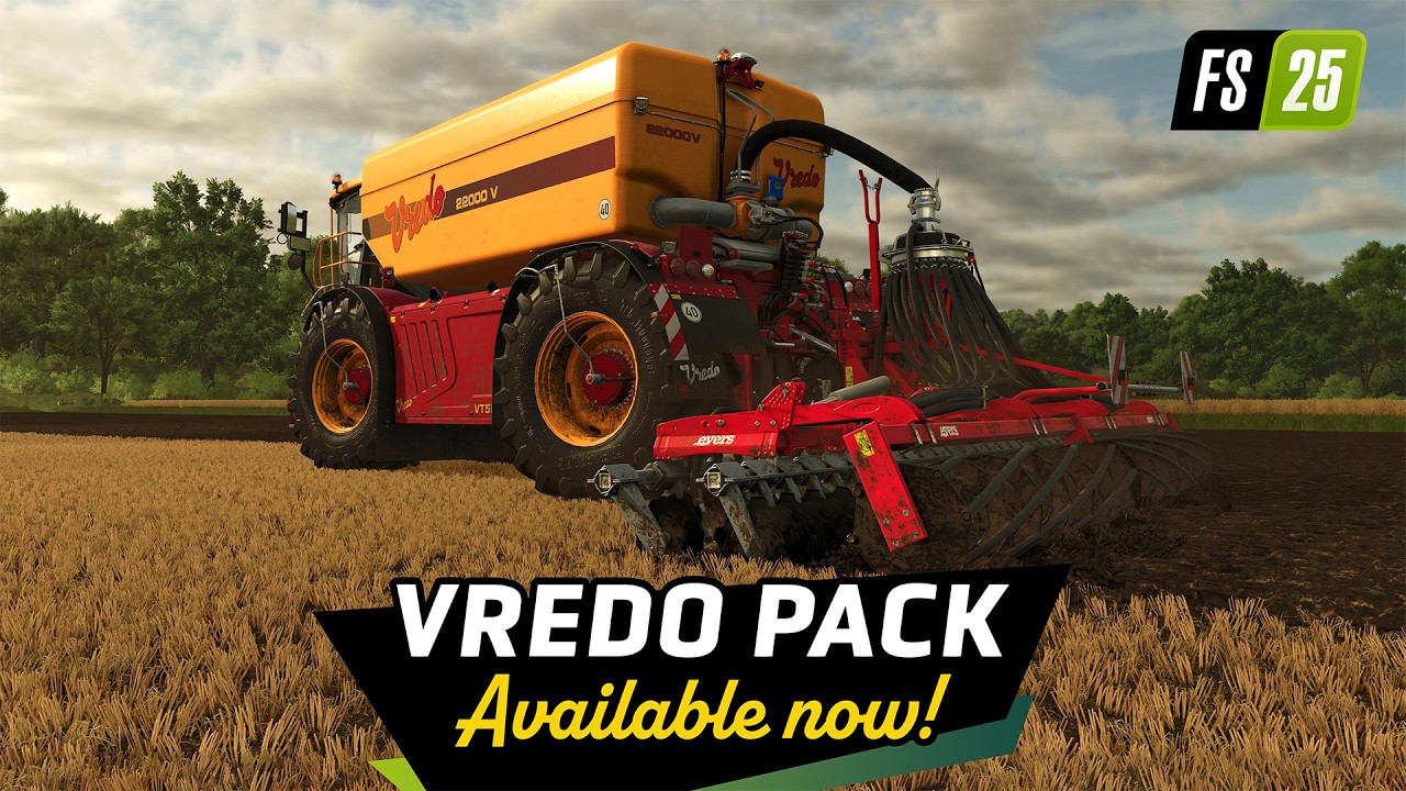 Farming Simulator 25 dostal nov� DLC Vredo Pack