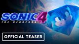 Sonic the Hedgehog 4 film dostal prv� teaser