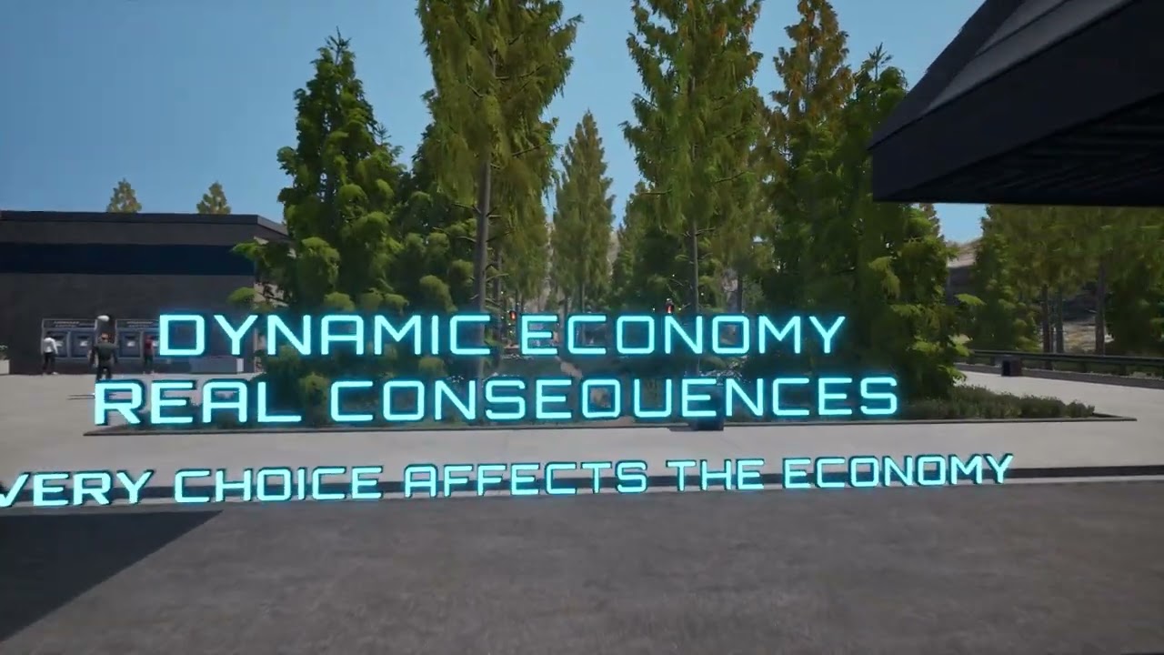 Rest Area Simulator o p�r dn� otvor� odpo��vadlo pri �erpacej stanici