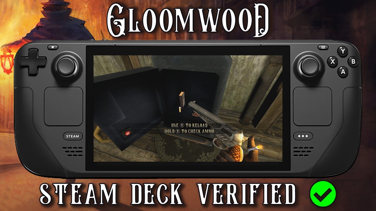 Gloomwood dostal podporu ovl�da�ov a verifik�ciu pre Steam Deck