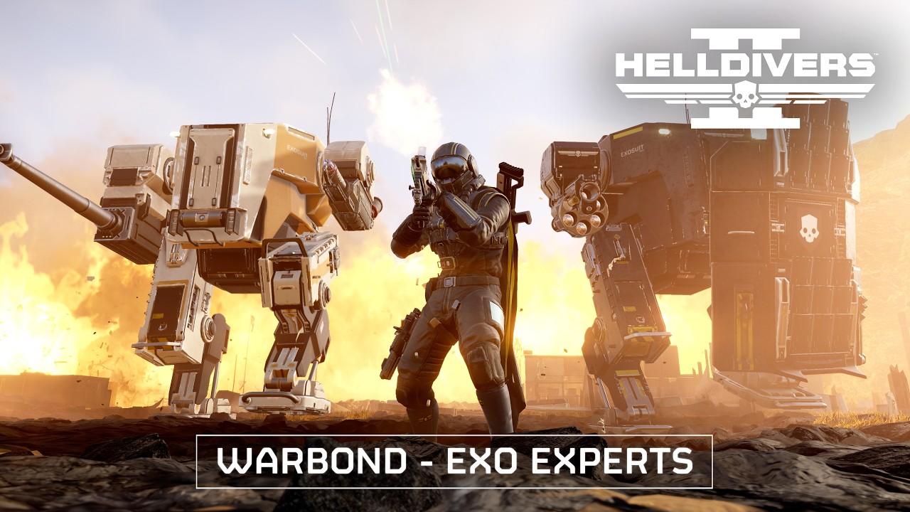Helldivers 2 predstavuje nov� n�dielku Exo Experts Warbond