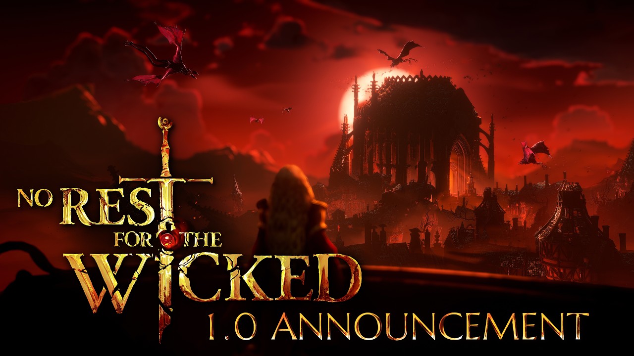 No Rest for the Wicked vyjde vo verzii 1.0 v okt�bri na PC a PS5
