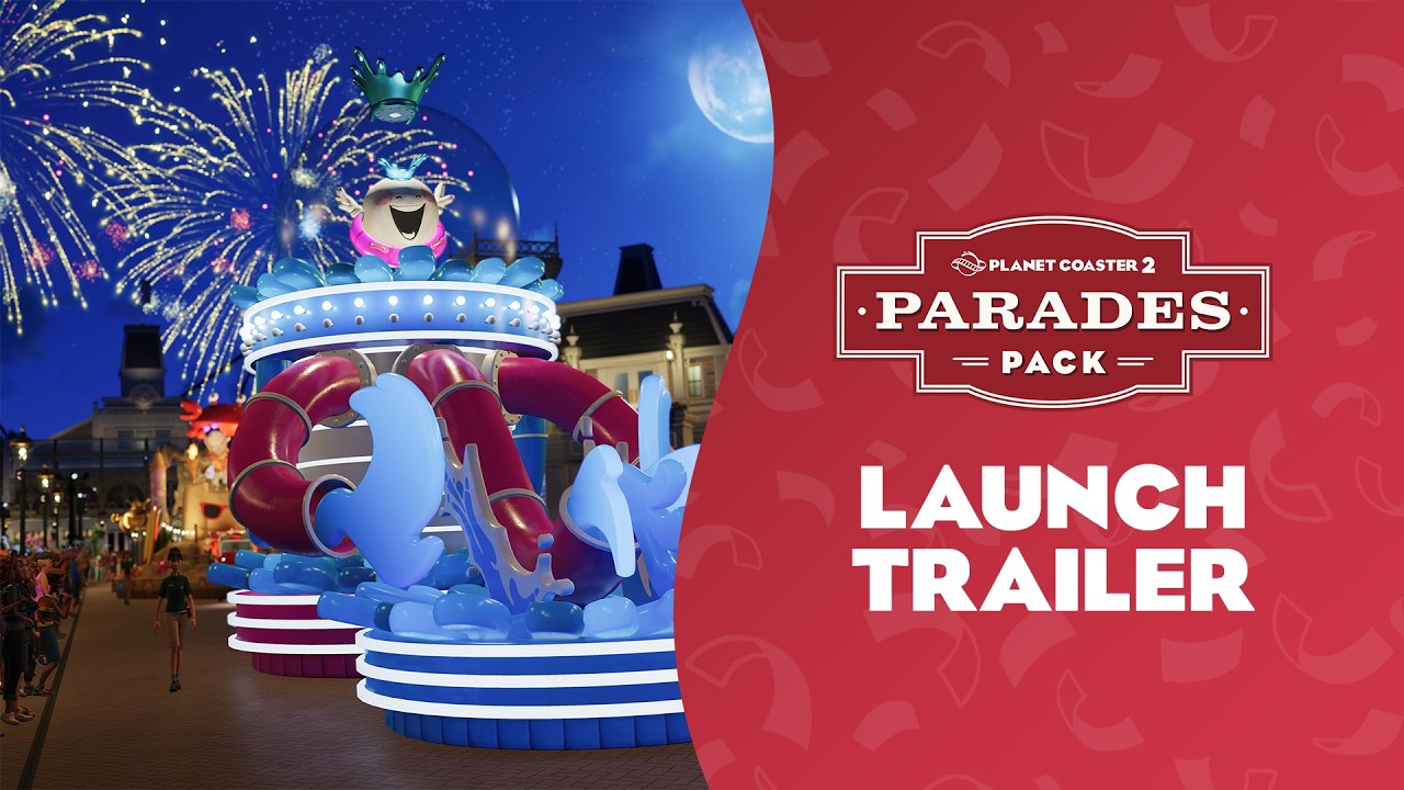Planet Coaster 2 dostal Parades Pack roz��renie