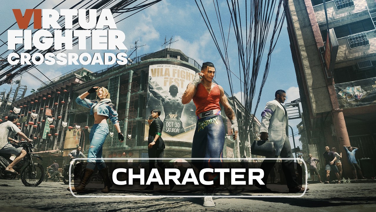 Virtua Fighter Crossroads predstavuje postavy