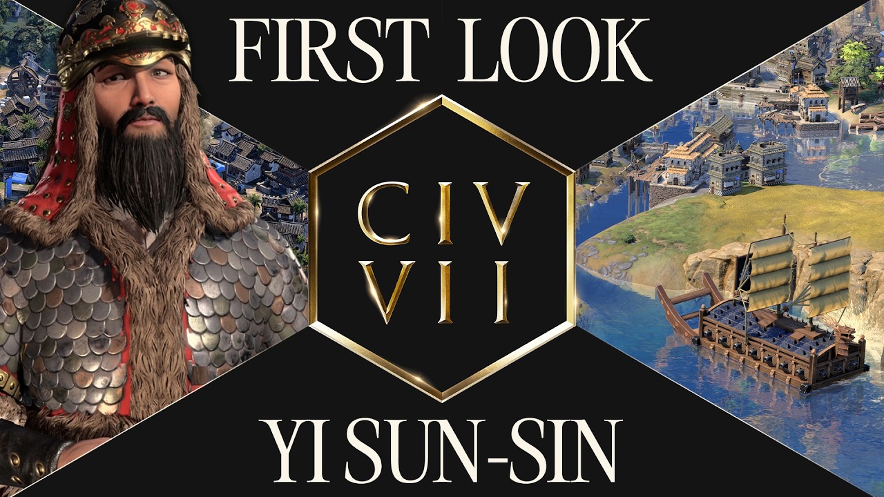 Civilization VII predstavuje vodcu Yi Sun-sina, ktor� onedlho pr�de
