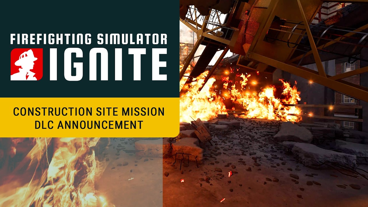 Firefighting Simulator: Ignite predstavuje Construction Site Mission DLC