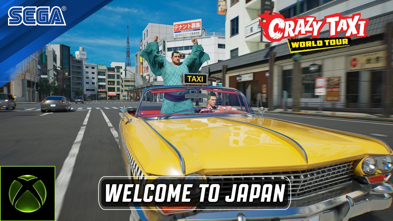 Crazy Taxi: World Tour ukazuje Japonsko