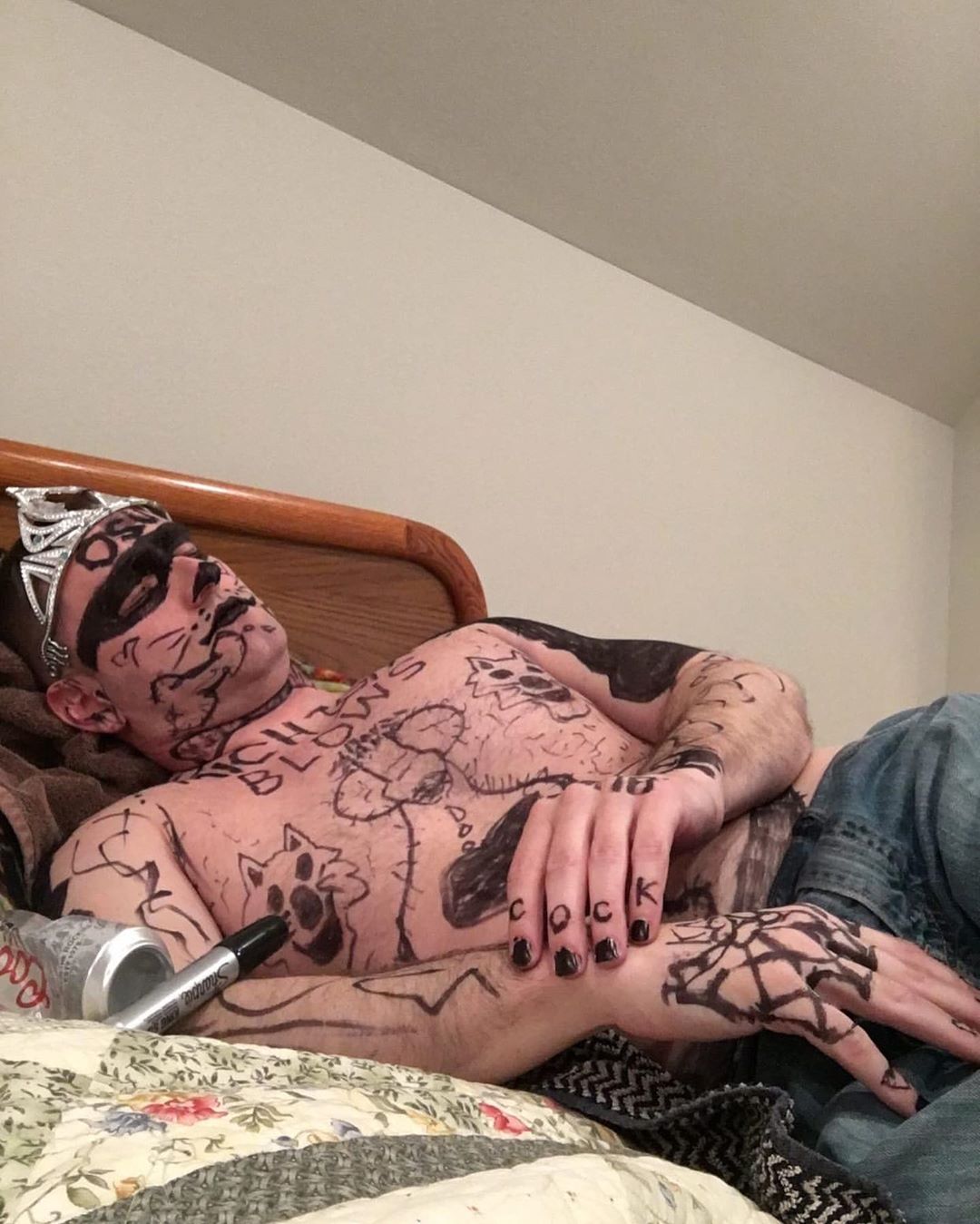 Ke na party na chvu zaspte