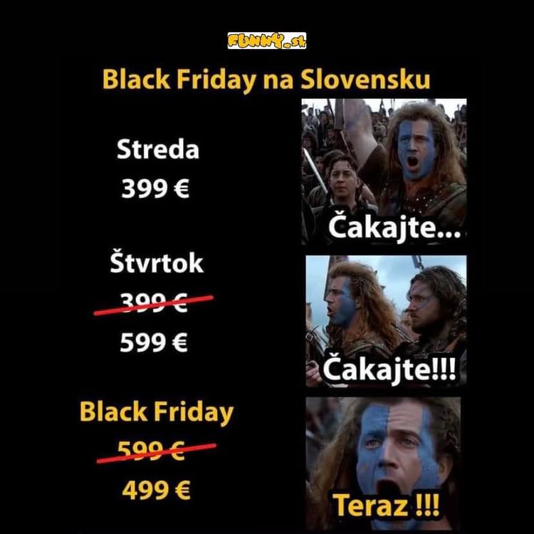 �ierny piatok na Slovensku