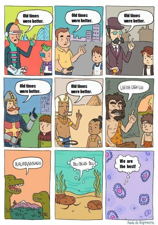 Star� �asy boli lep�ie.... ka�d� to hovor�