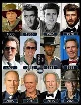 Clint Eastwood a jeho premeny