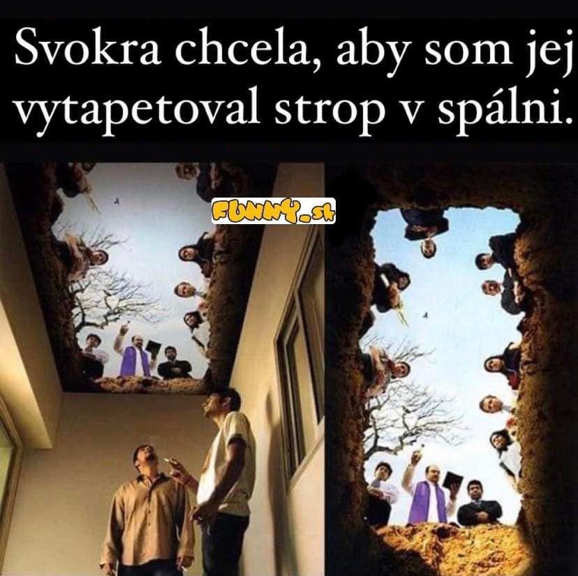 Ke� nie�o svokra chce, tak to aj dostane