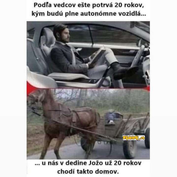 Dedina je napred