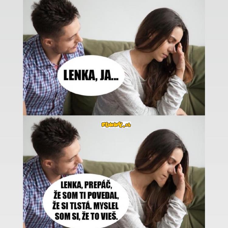 Ke sa idete ospravedlni ene