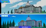 Porovnanie Fortnite a Simpsonovcov