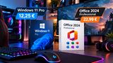 Vylepšite si PC za nízku sumu: MS Office 2024 za 22,99 € a Windows 11 Pro za 12,25 €