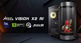 MSI MEG Vision X2 AI je hern� desktop s AI spolo�n�kom v skrinke