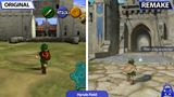 Porovnanie remake The Legend of Zelda: Ocarina of Time s origin�lom