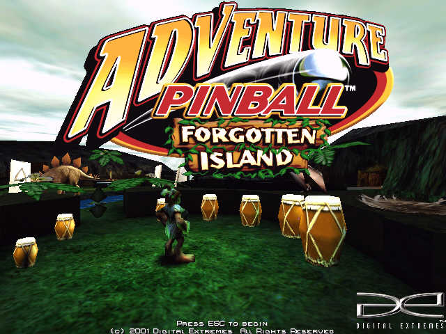 Adventure Pinball: Forgotten Island